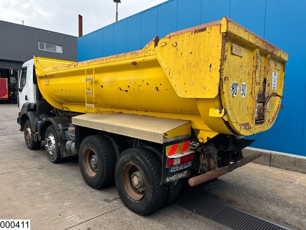 Renault Kerax 480 Dxi 8x4, EURO 5, Steel suspension, Hydro