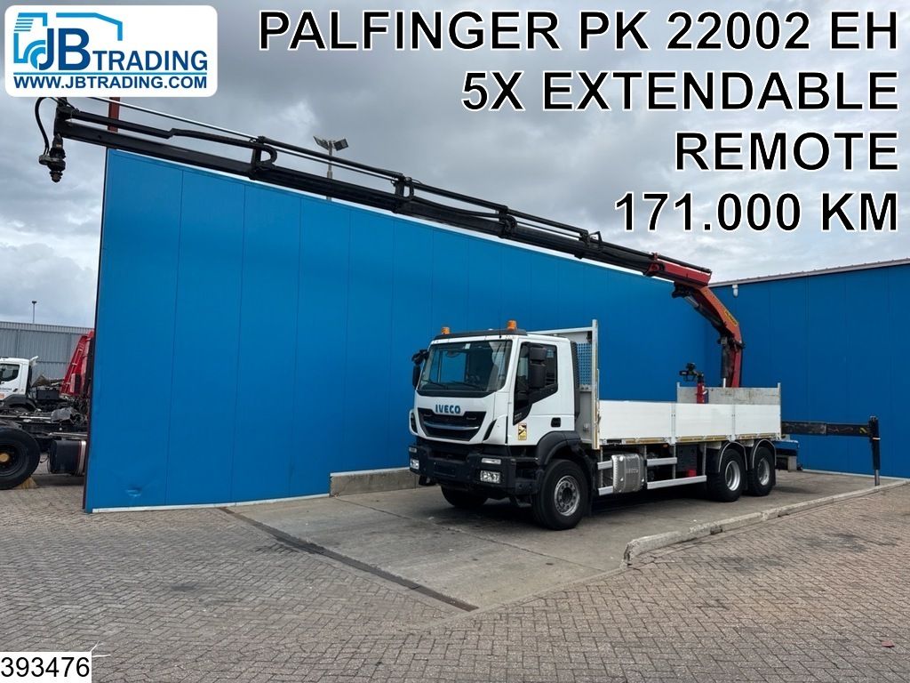 Iveco Stralis 360 X-way 6x4, EURO 6, Paldinger, Remote, Steel