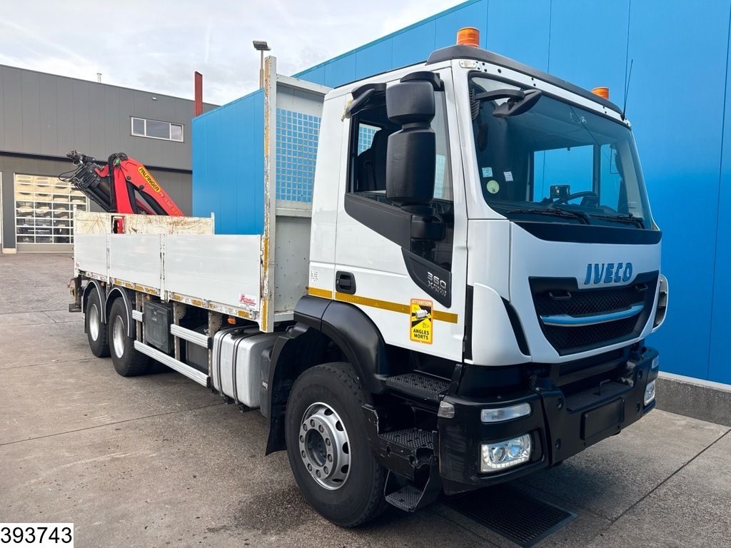 Iveco Stralis 360 X-way 6x4, Palfinger, Remote, Steel suspension