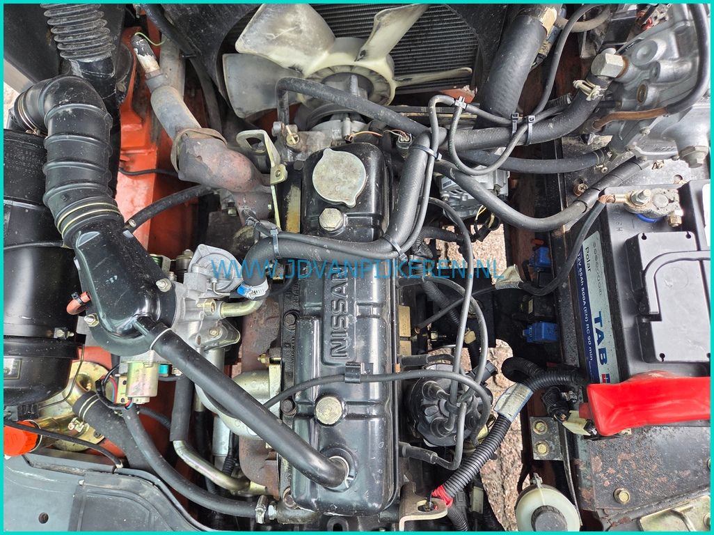 Nissan UGD02A32PQ 3.2t+triplex4.3m+sideshift+215cm hoog