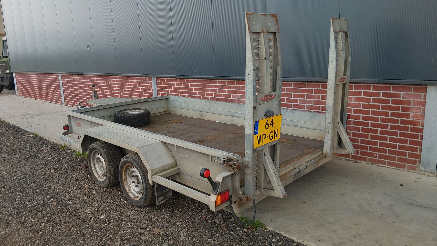 Nette Saris machine transporter 3500kg (bj2016)