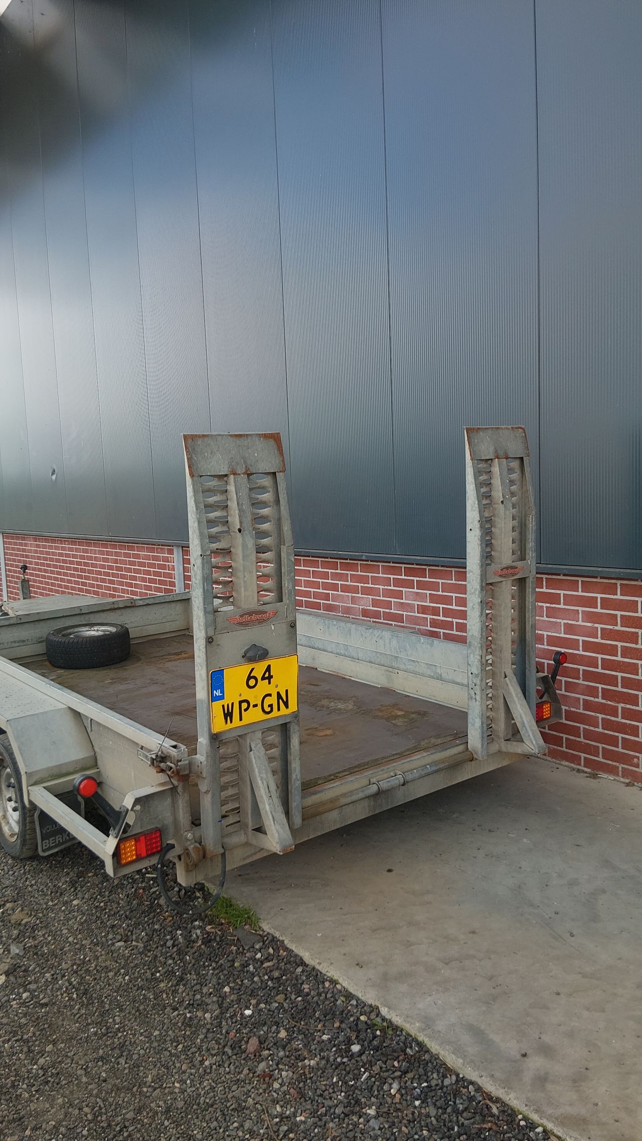 Nette Saris machine transporter 3500kg (bj2016)