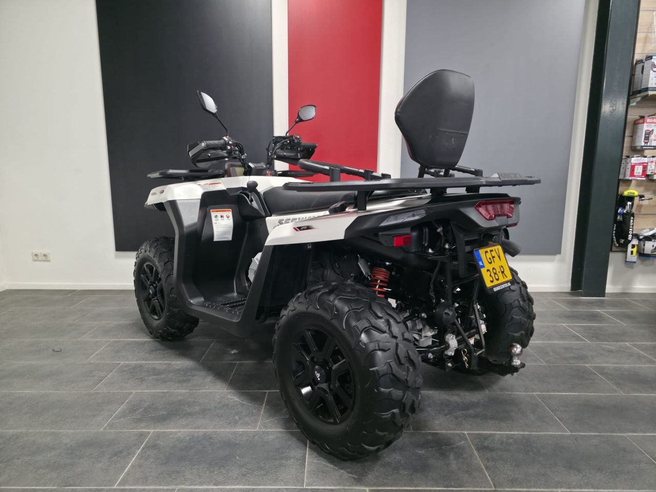 Segway AT5L Premium (2024) op autokenteken - 1.445 km!