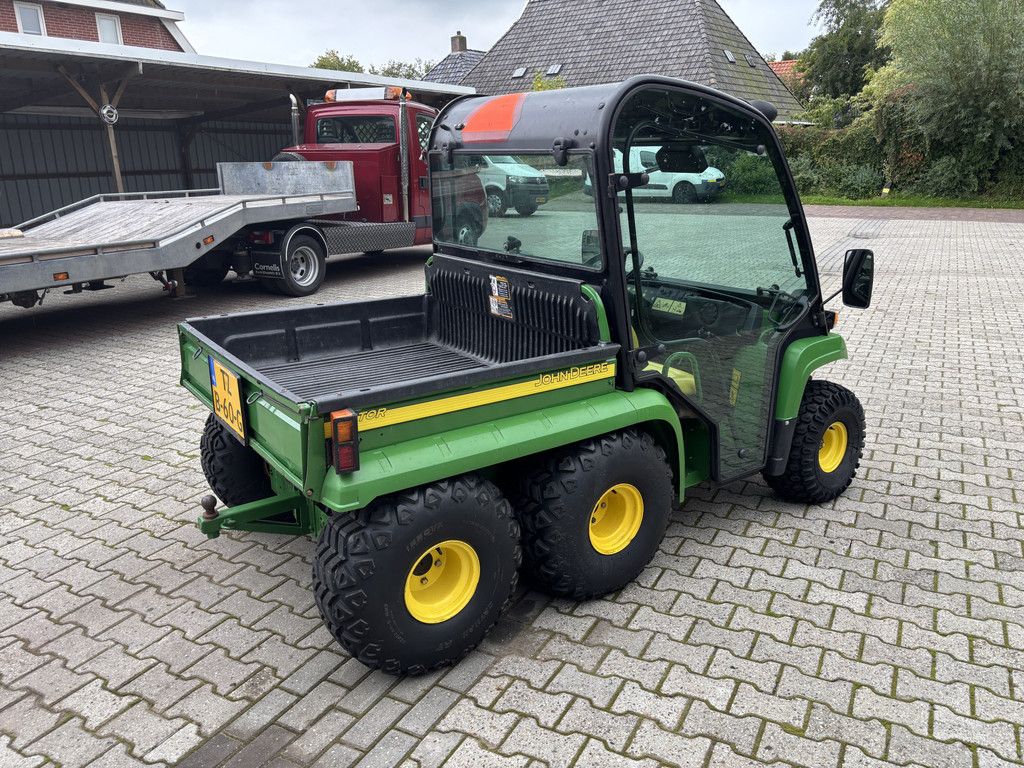 John Deere GATOR 6X4 Diesel. Kiepbak, Lier, Kenteken.