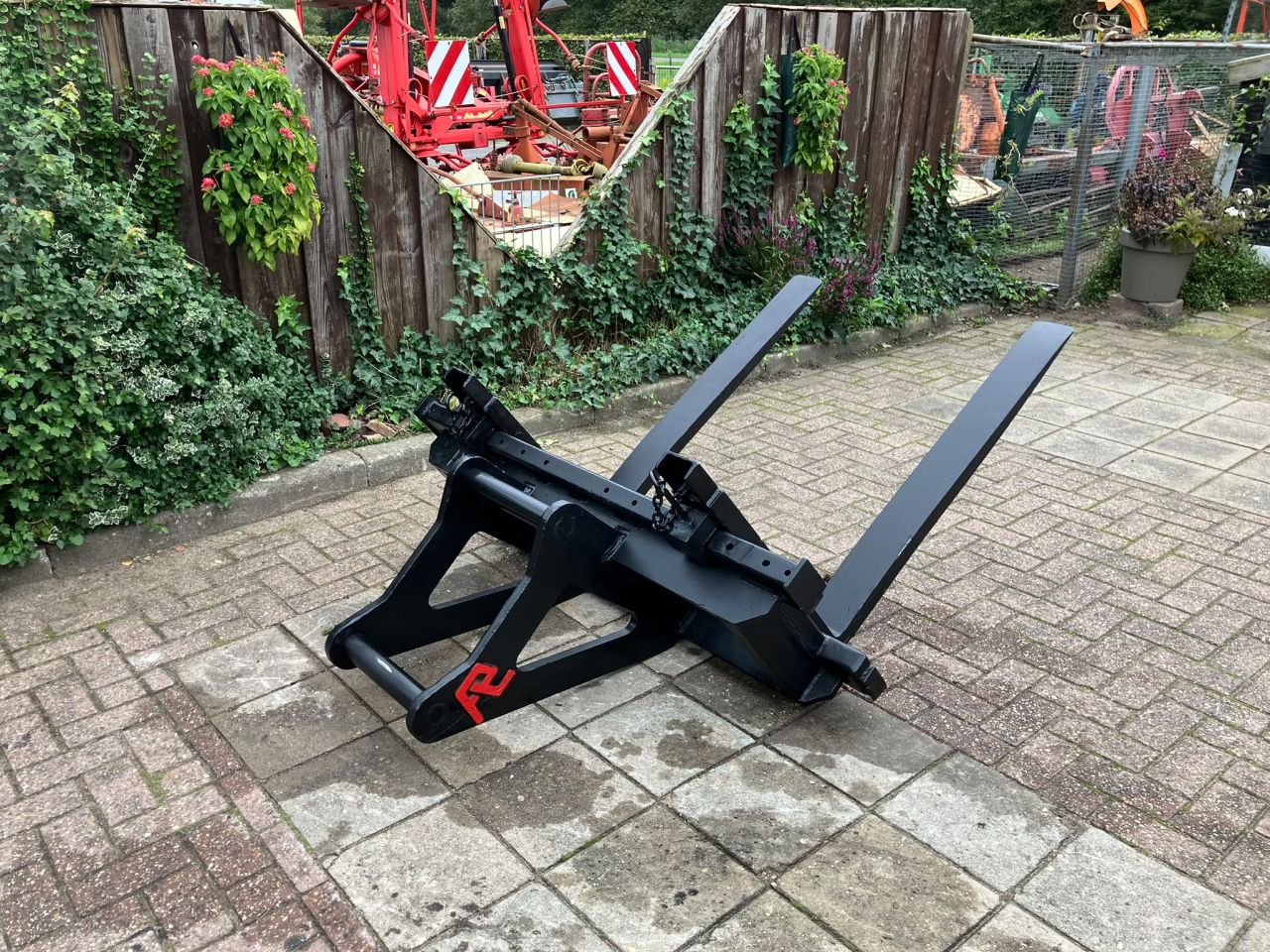 Pladdet Palletvorken S60 Aansluiting Lepellengte 1.15 m lang