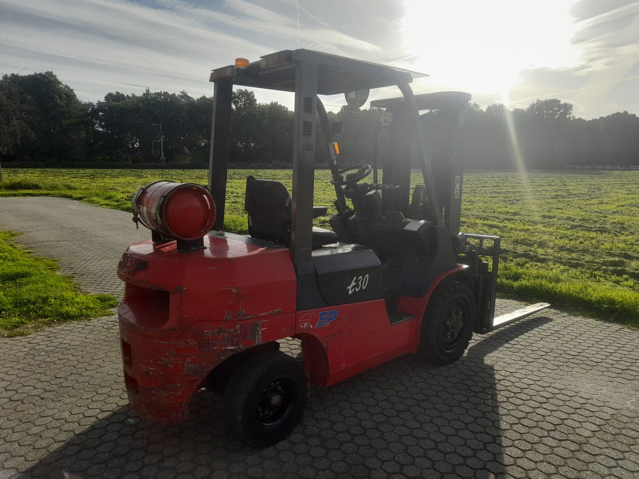 EP 3 ton LPG heftruck 3230uur