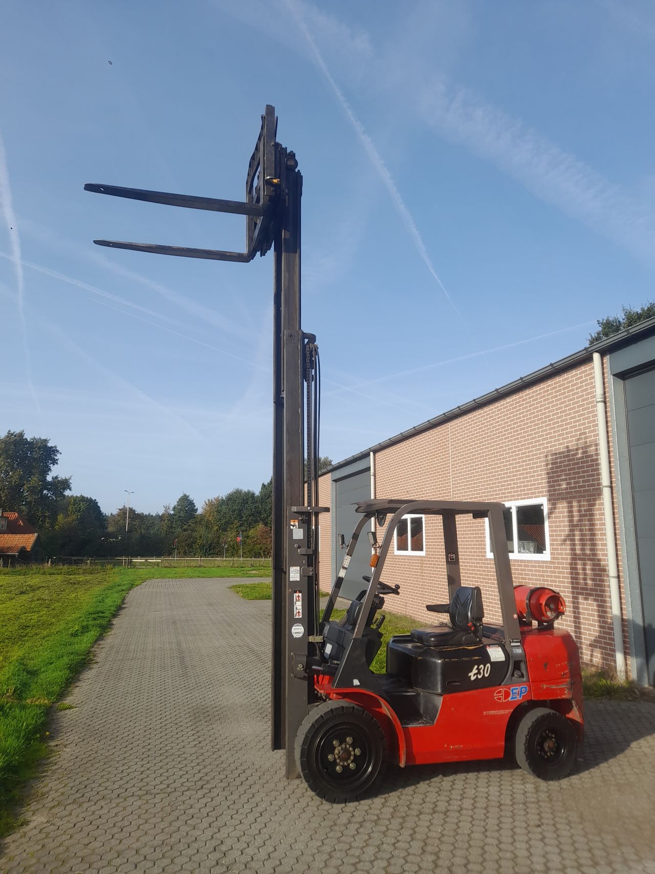 EP 3 ton LPG heftruck 3230uur