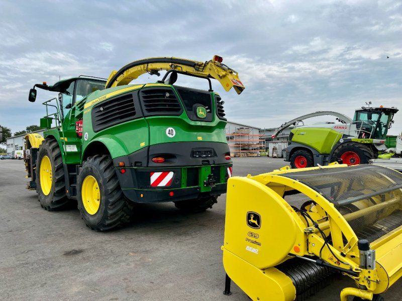 John Deere 9500 i, KEMPER 460 Plus, Pick Up KEMPER 639 Premium, nur 1.039 h