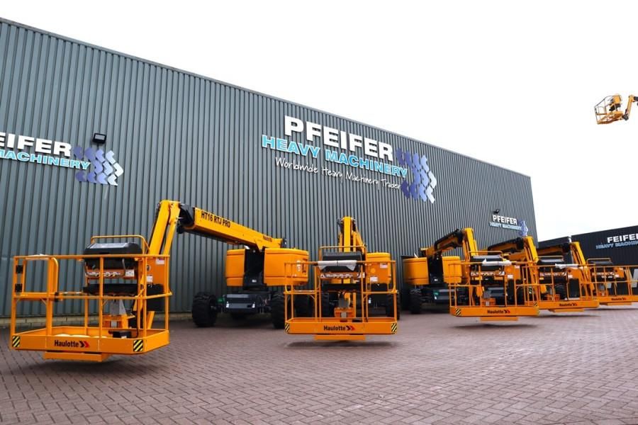 Haulotte HT16RTJ PRO Diesel, 4x4x4 Drive, 16.1m Working Hei
