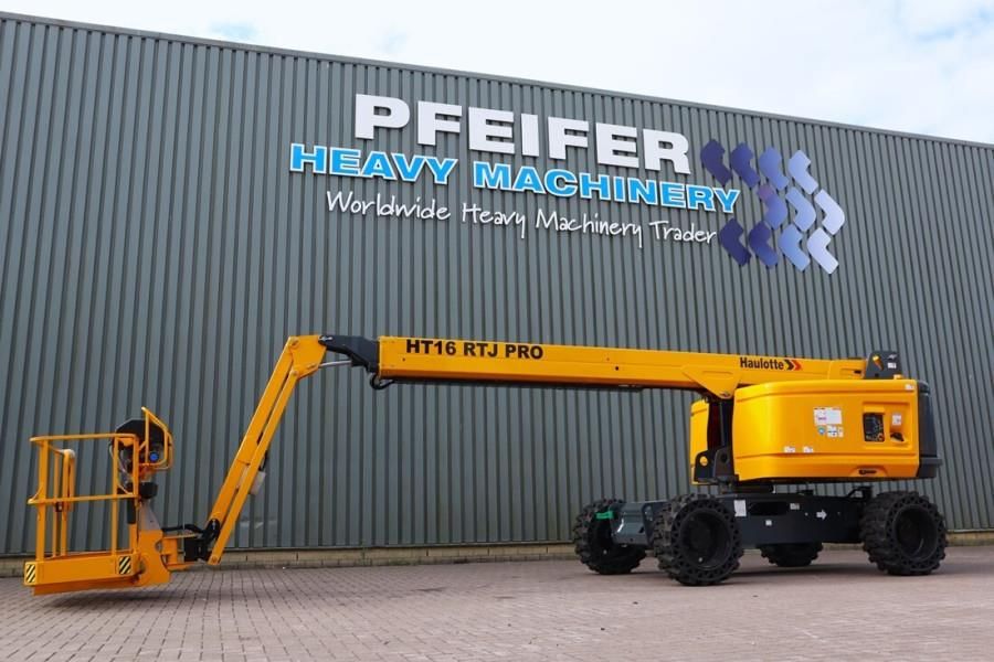 Haulotte HT16RTJ PRO Diesel, 4x4x4 Drive, 16.1m Working Hei