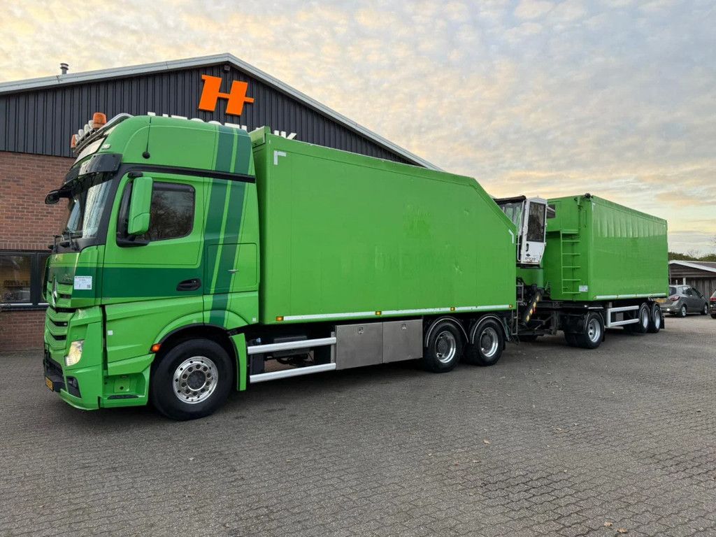 Mercedes-Benz Actros 2948 6X4 Knijpercombinatie Palfinger Epsilon