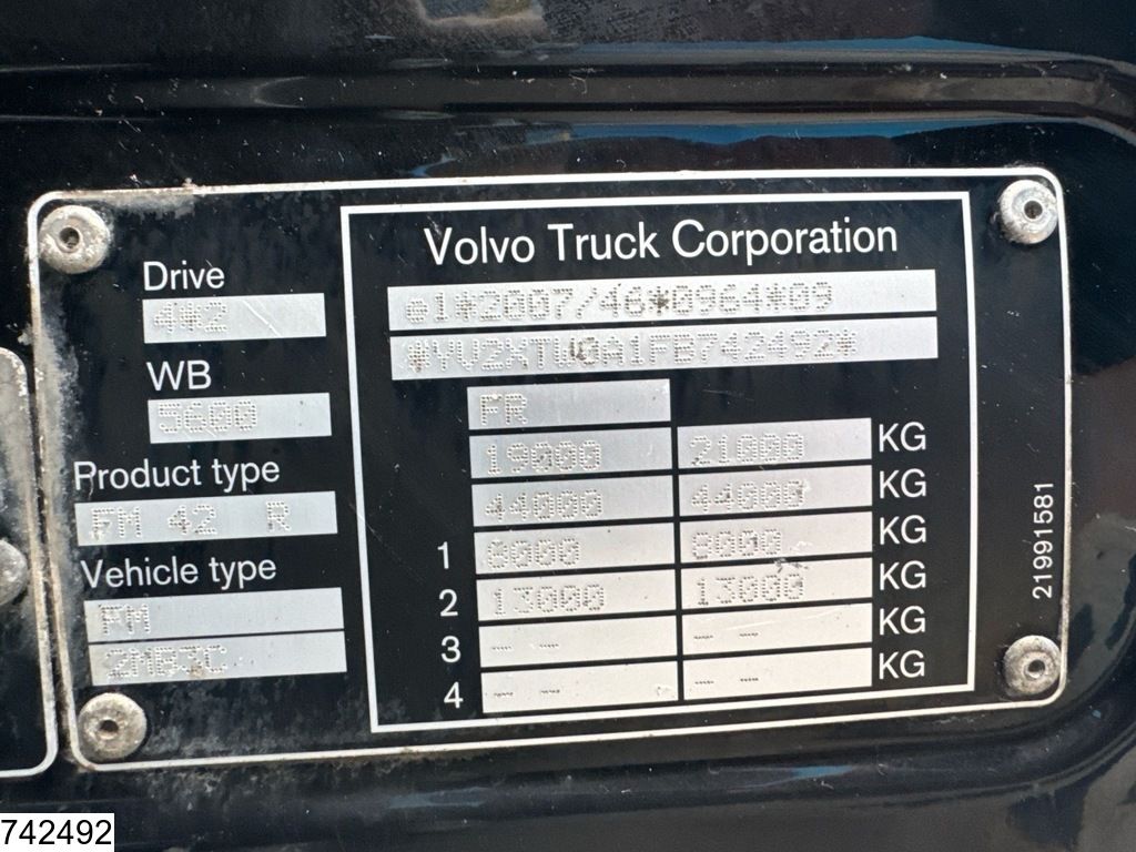 Volvo FM 420 EURO 6, ACC, Lohr