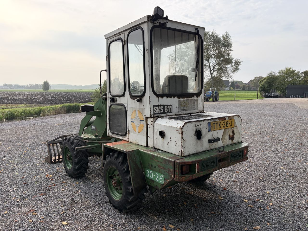 Schaeff SKS 611 minishovel met zwenkgiek