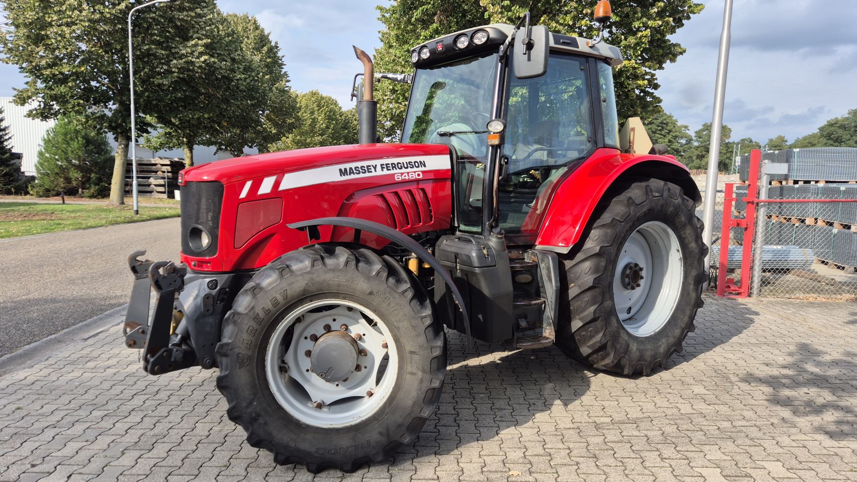Massey Ferguson 6480 Dyna-6 met Fronthef PTO en Kruipversnelling