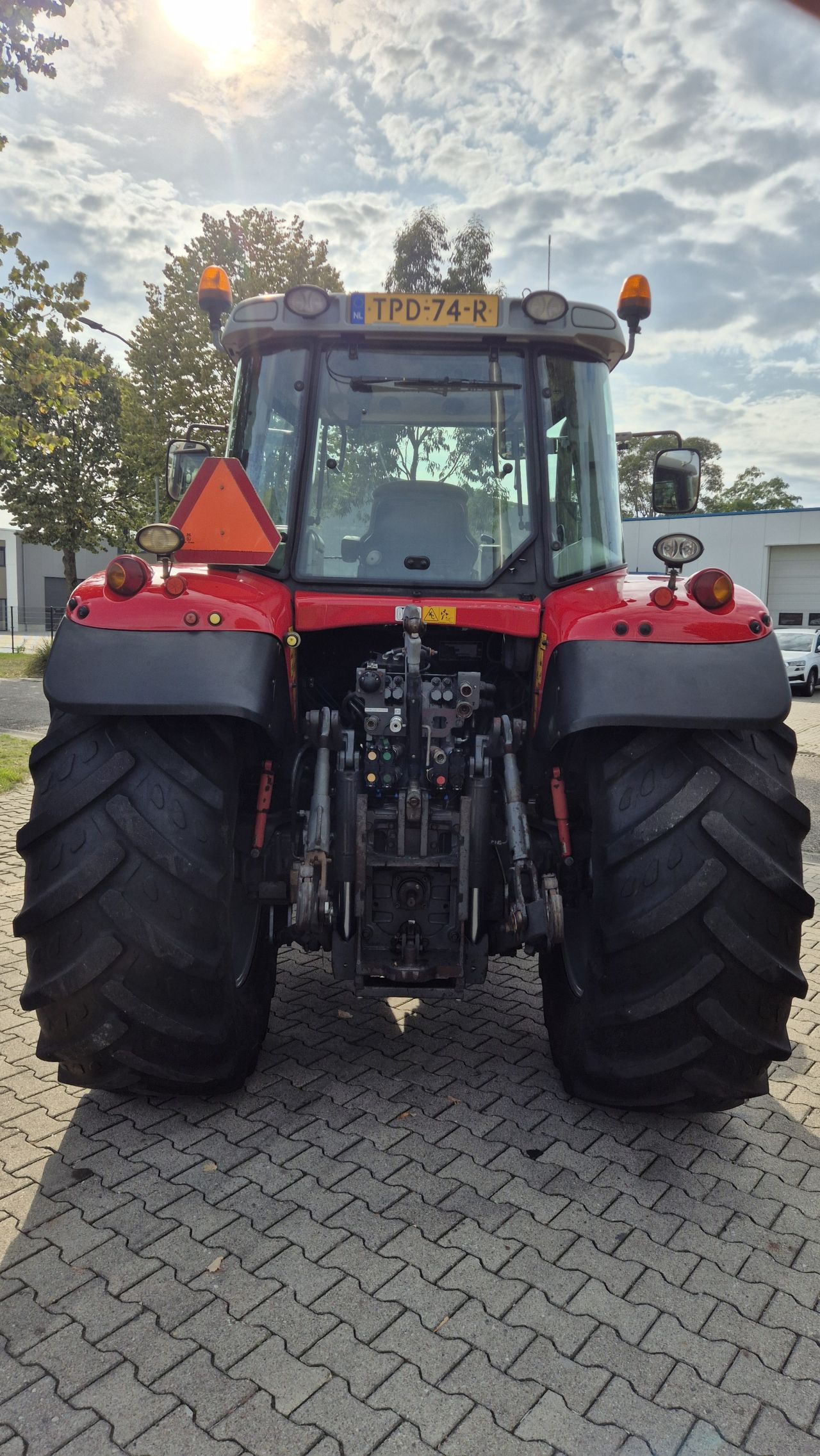 Massey Ferguson 6480 Dyna-6 met Fronthef PTO en Kruipversnelling