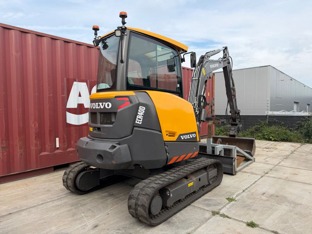Volvo ECR40 ECR40D met aanbouw delen