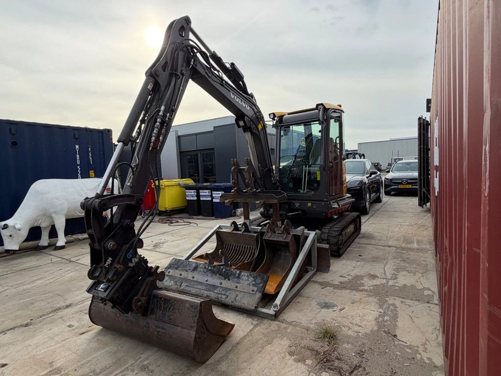 Volvo ECR40 ECR40D met aanbouw delen