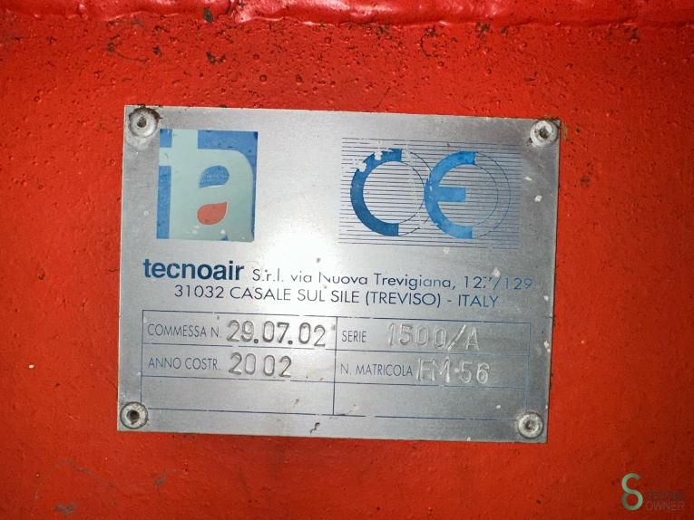 Zerkleinerungsmaschinen Tecnoair 1500/A 2002