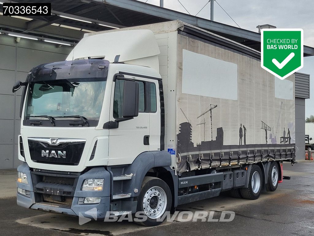 MAN TGS 26.400 6X2 Kooijaap Preparation Automatic Lift+Steering Axle Euro 6