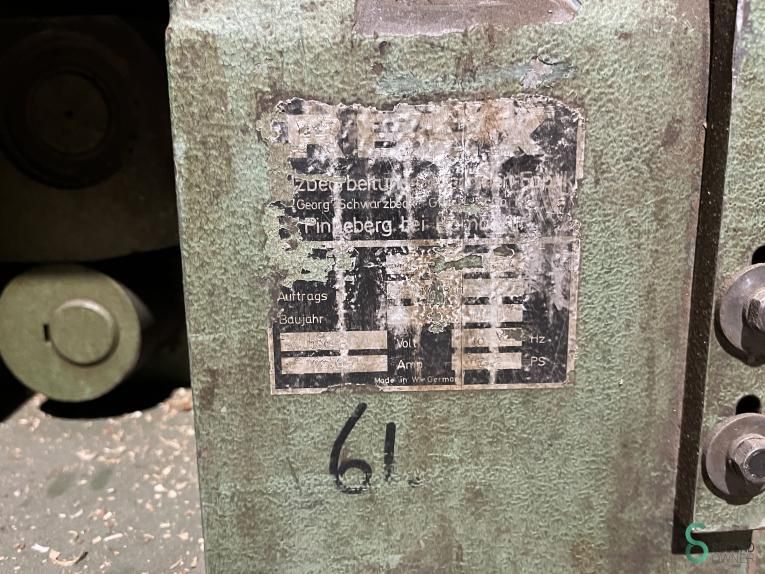 Wide planing machines REX HOMS 630 1996