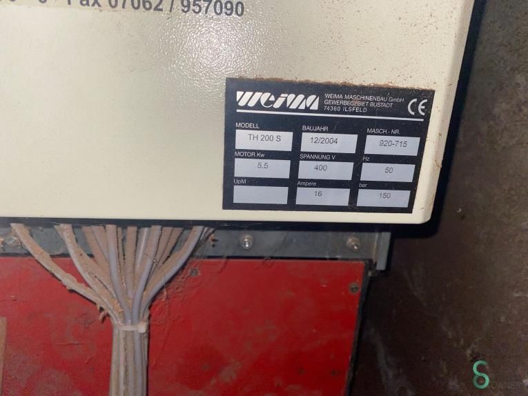 Briquetting presses Weima TH 200 S 2004