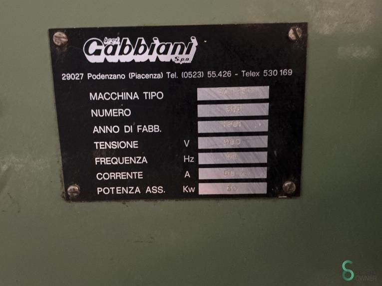 Vielblattsägen Gabbiani SA 350 1981