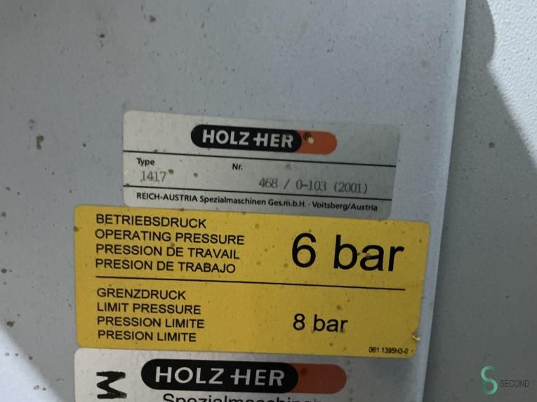 Kantenanleimmaschinen Holz-her Sprint 1417 2001