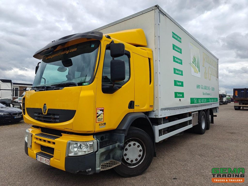 Renault Premium 430 6x2/4 Dagcab Euro5 EEV - GeslotenBak 7.6m - Laadklep 3000kg - SmartTacho V2