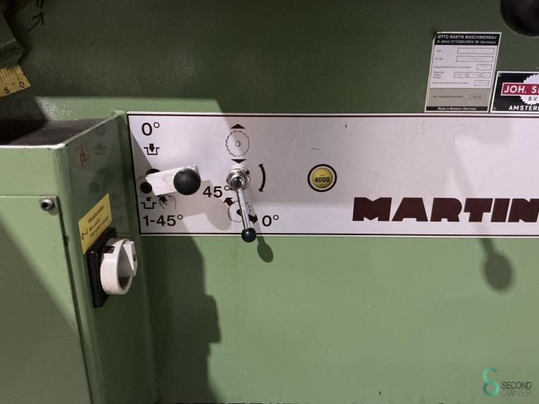 Sliding table saws Martin T 71 1982