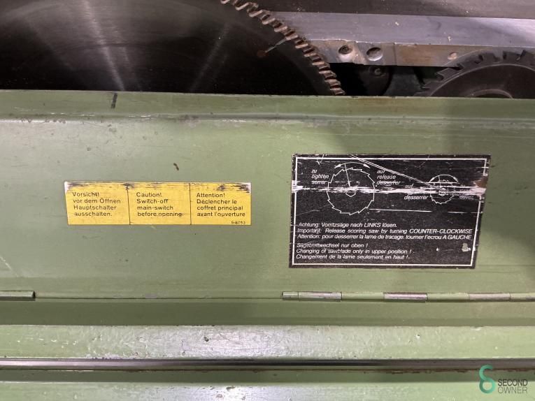 Sliding table saws Martin T 71 1982