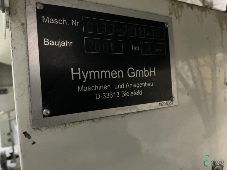 Roller coater Hymmen 2001