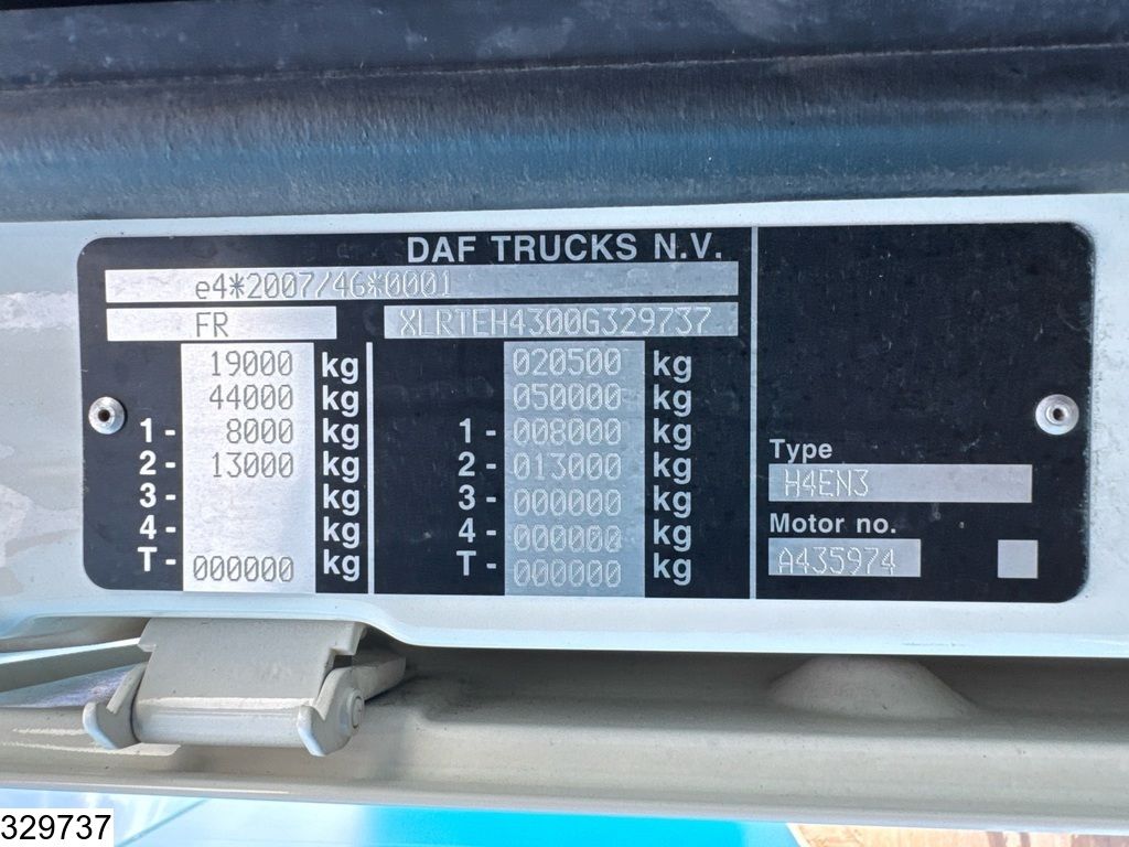 DAF XF 480 EURO 6, ACC