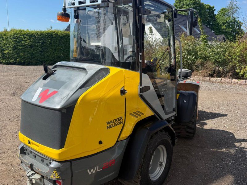 Wacker Neuson WL28 LUKKET HUS, SKOVL OG GAFLER , HYDRAULISK SKIFT