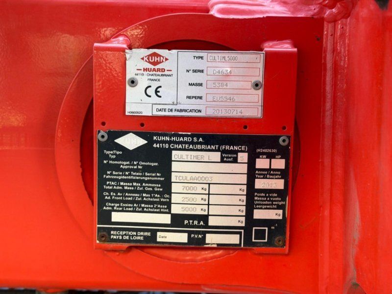 Kuhn Cultimer 5000