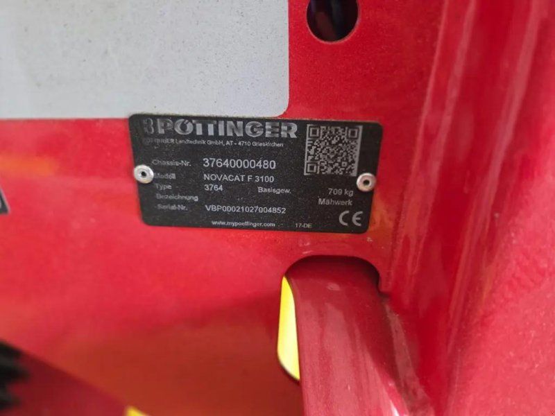 Pöttinger NOVACAT F 3100