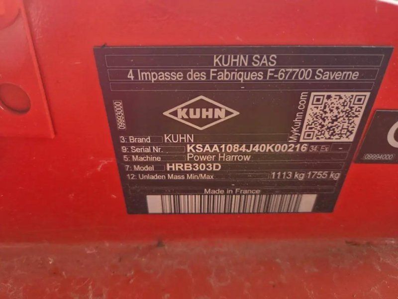 Kuhn HRB 303 D