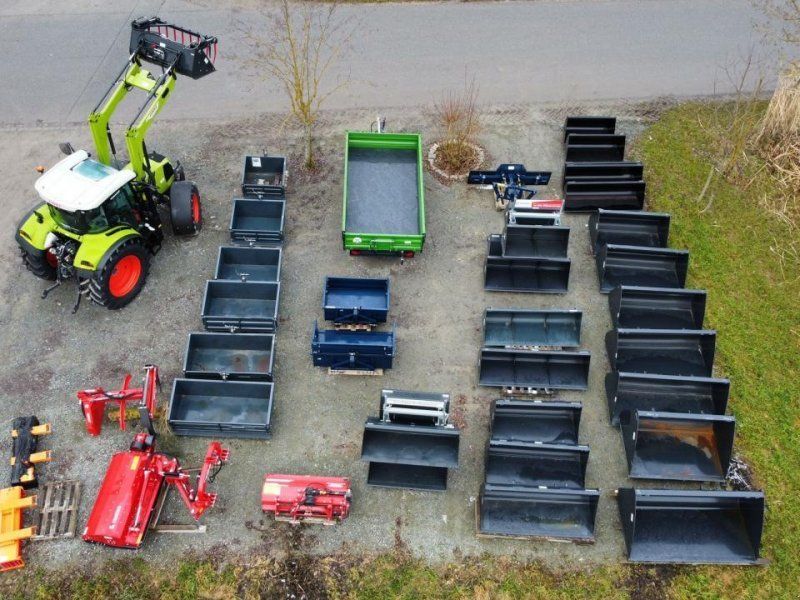 Mercedes-Benz Unimog 406 mit Schmidt Frontlader, feste Kabine
