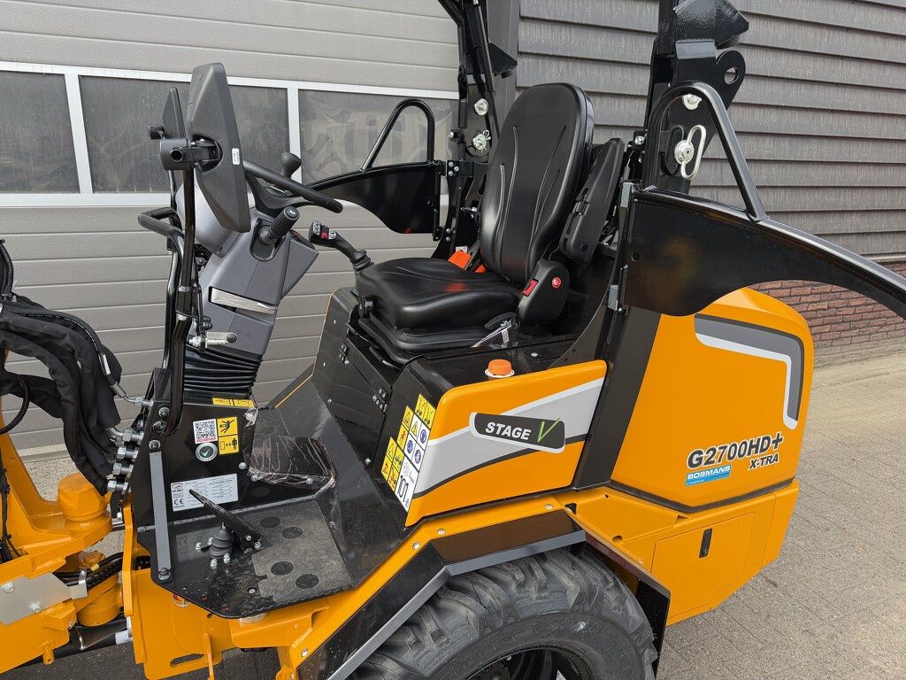 Giant G2700 X-TRA HD+ minishovel GEEL (veel opties: tandempomp, hefvering, pro inching enz)
