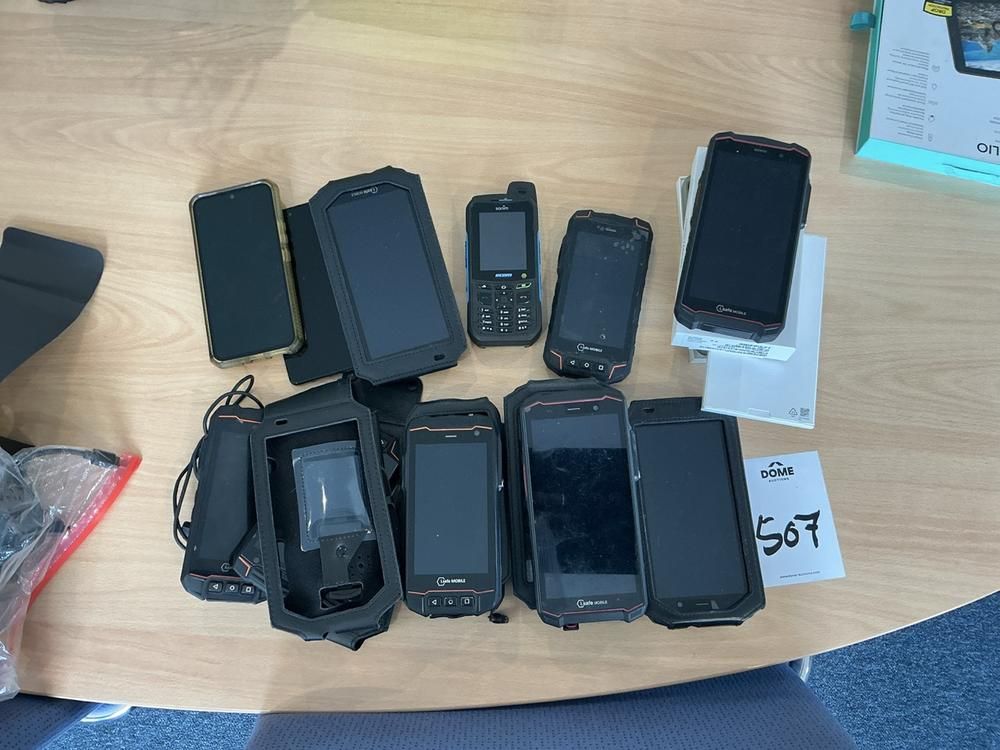 Batch of ATEX cell phones