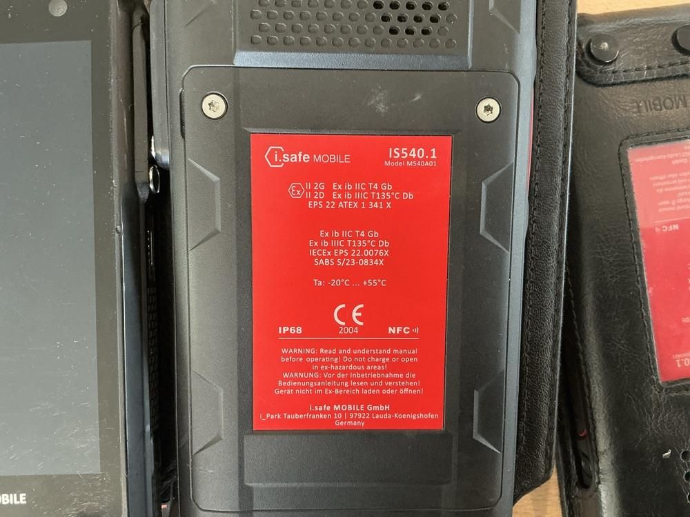 Batch of ATEX cell phones