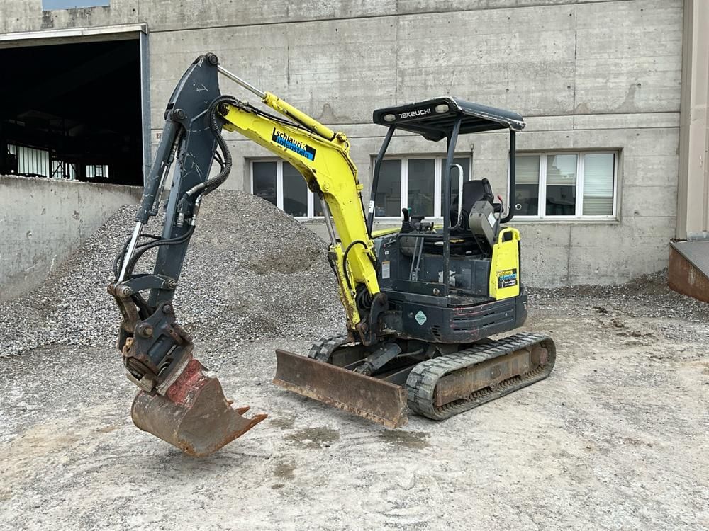2015 Takeuchi TB23R Tracked Exavator (2,9t)