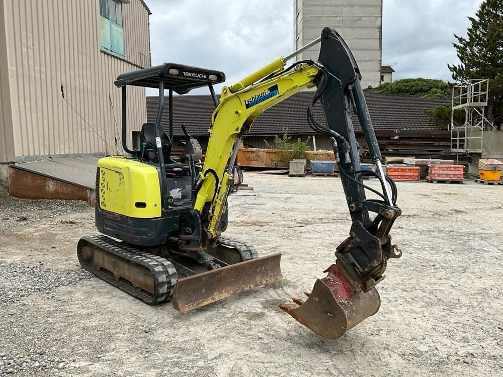 2015 Takeuchi TB23R Tracked Exavator (2,9t)