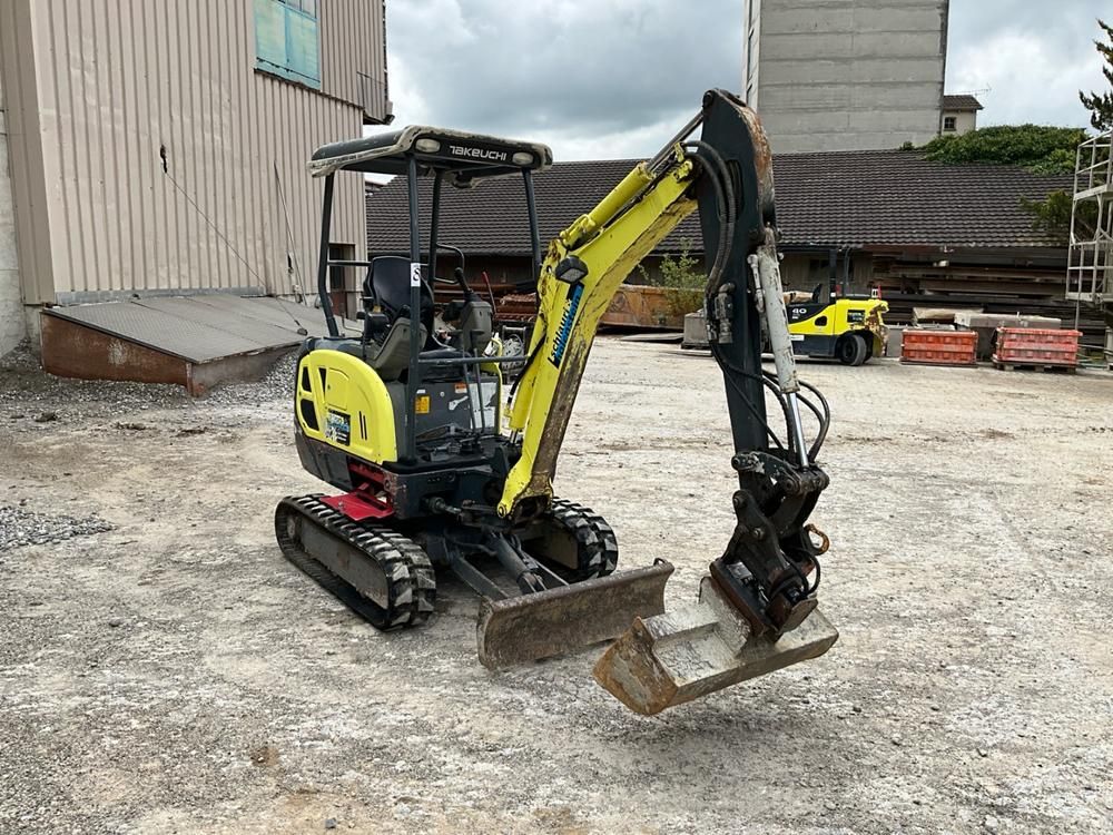 2017 Takeuchi TB216 Tracked Exavator (1,5t)