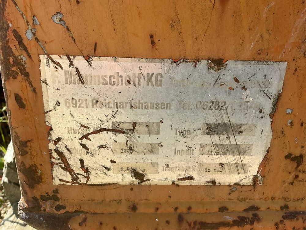 Roll-off container 11 m3