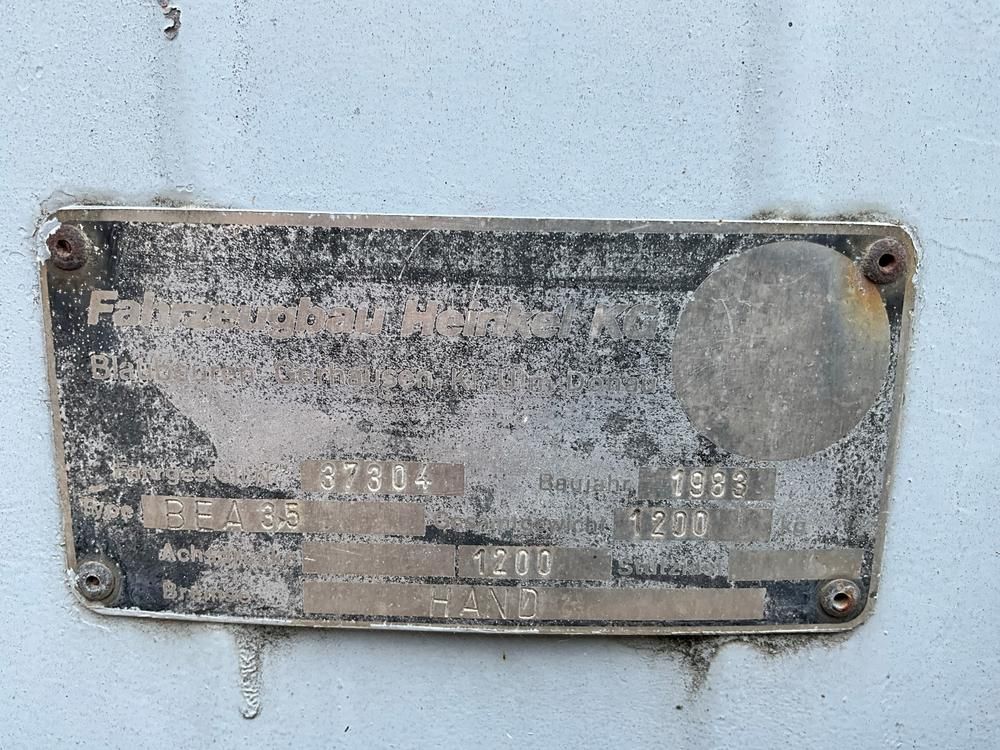 Fahrzeugbau Heinkel BEA 35 mobile canteen