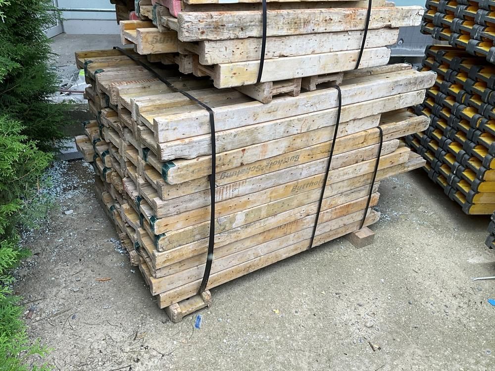 Buttholz Various shuttering beams (75x)