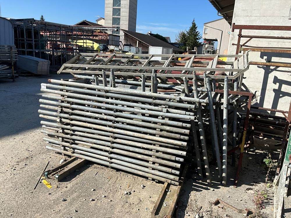 Various scaffolding materials