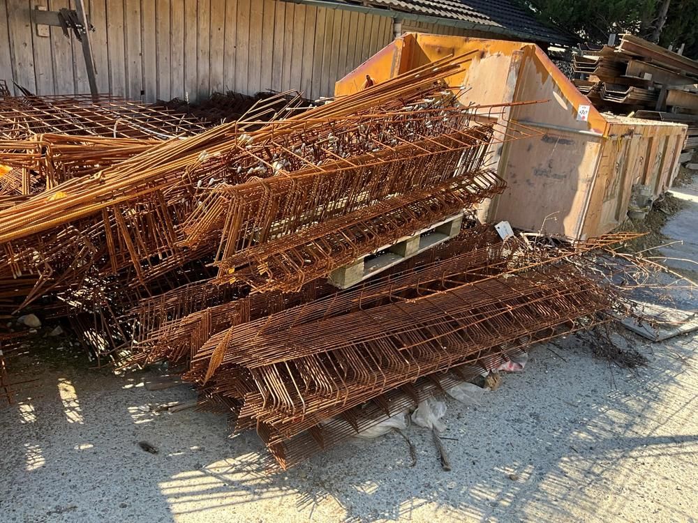 Various rebar cages