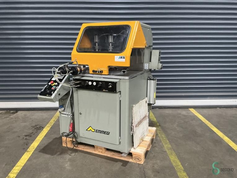 Optimization cross-cut saws Emmegi FIX 550 Pneumatica 2001