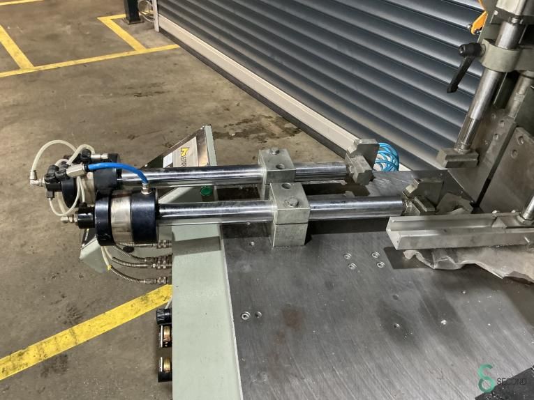 Optimization cross-cut saws Emmegi FIX 550 Pneumatica 2001
